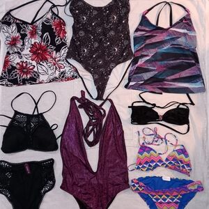Assorted Swimwear Bathing Suit Bundle